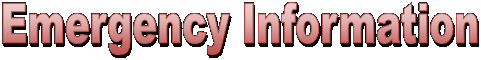 Emergency Information